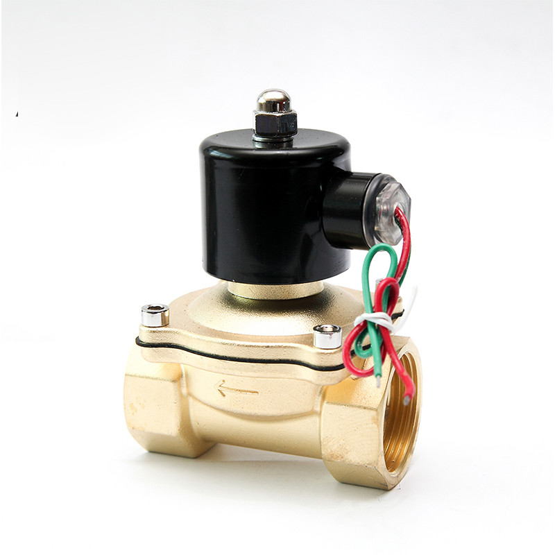 1" Solenoid Valve 230V Normally Closed Brass 220V 12V 24V 110V Solenoid Valve