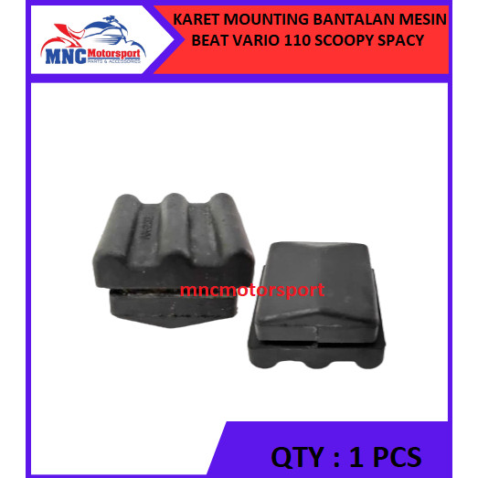 KARET MOUNTING BANTALAN MESIN BEAT VARIO 110 SCOOPY SPACY