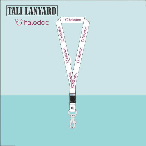 

TALI LANYARD HALODOC | PT Media Dokter Investama - TALI ID CARD HALODOC GANTUNGAN KUNCI GANTUNGAN FLASHDISK GANTUNGAN NAMETAG TALI LANYARD BEST SELLER COD