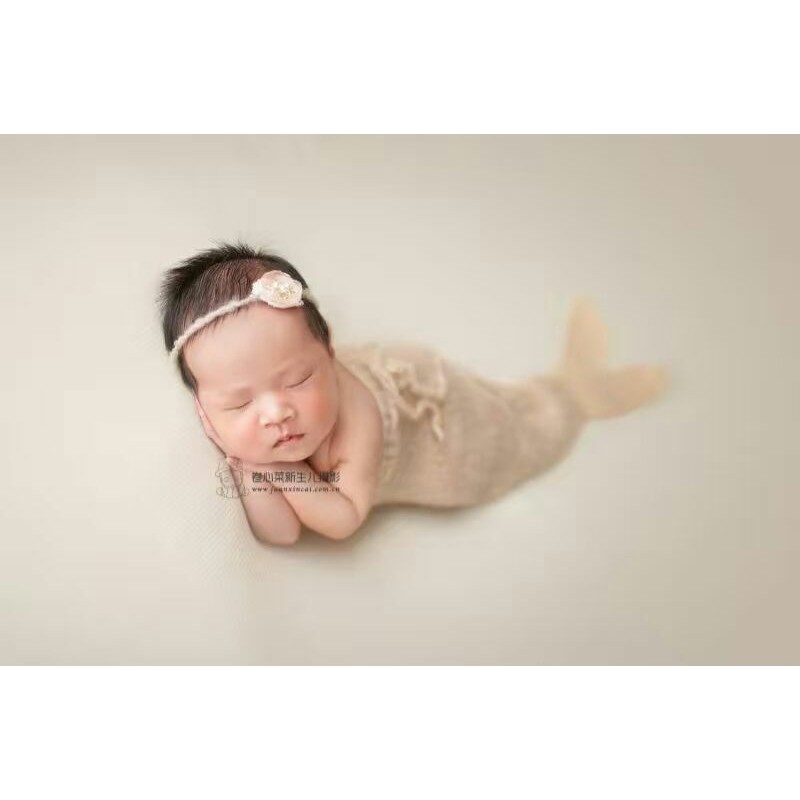 New Style Baby Mohair Mermaid Snuggle Sack Newborn Baby Girl Swaddle Blanket Newborn Cocoons Baby Sa