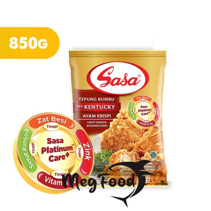 

Sasa Tepung Ayam Kentucky Bervitamin & Bermineral 850gr