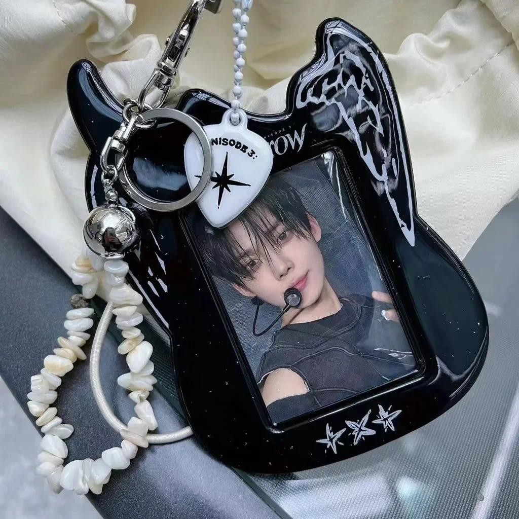 

Kpop Gita Design Photocard Holder Back 3inch Idol Photo Card Holder