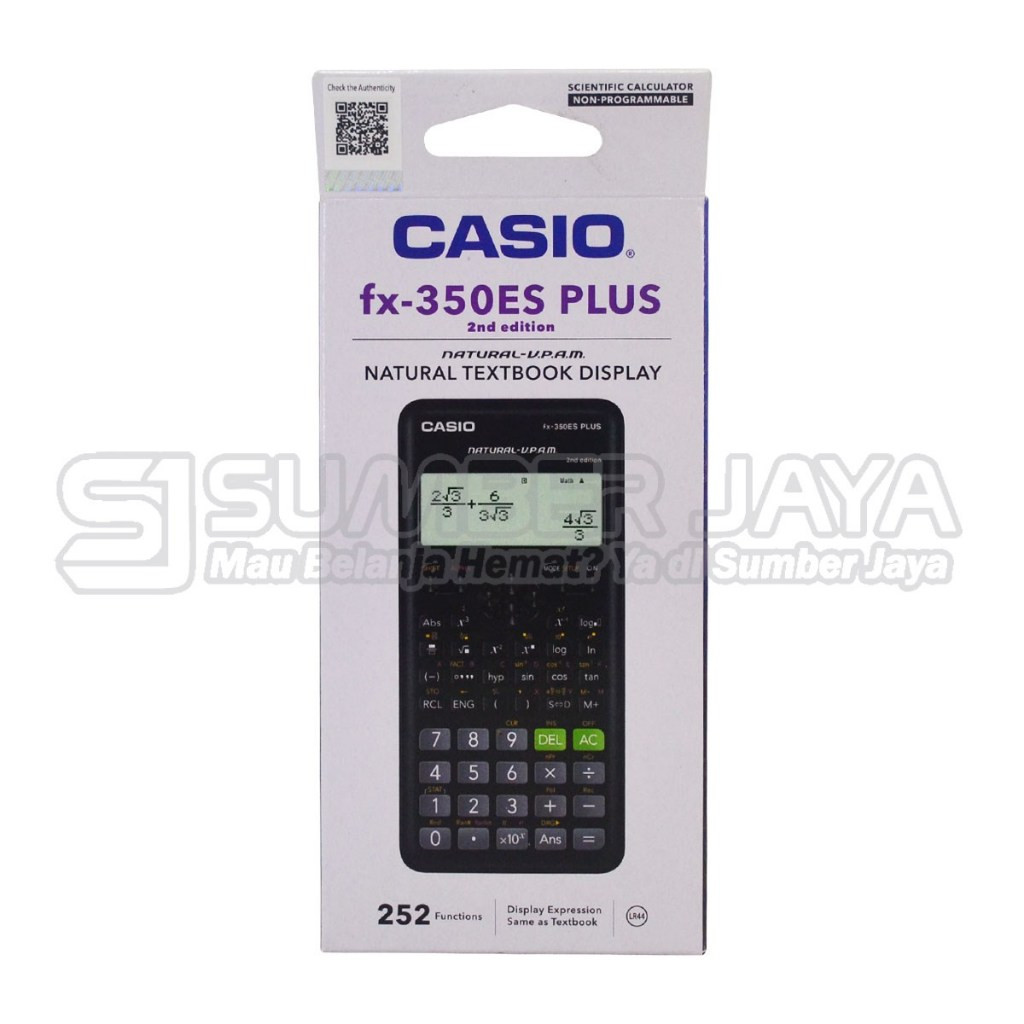 

Scientific Calculator Ilmiah CasioFX-350ES PLUS,FX-350MS,FX-991ES PLUS