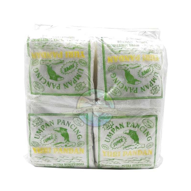 Raja Bagong - TEPUNG YURI AROMA PANDAN (404) //TEPUNG YURI//UMPAN PANCING//UMPAN IKAN MAS//UMPAN PUT