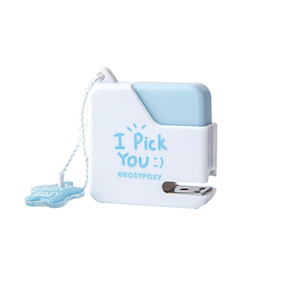 

With 40pcs No.10 Staples Stapler Mini Portable Effortless Stapling Machine Color Manual Binding Tool Binding Supplies
