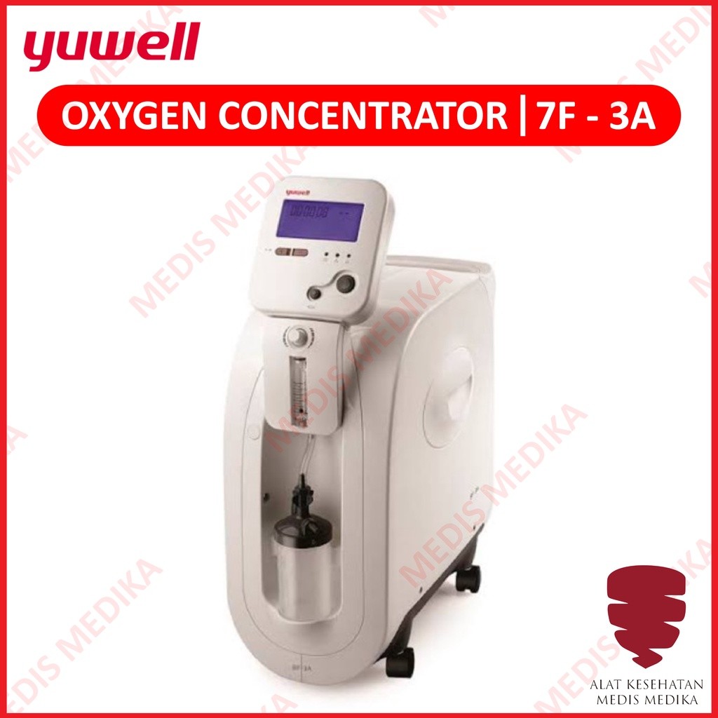 Yuwell Oxygen Concentrator 7F - 3A Bantu Pernafasan Oksigen Murni