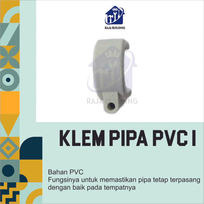 Klem Pipa / Klem Pralon / Klem Kabel/Klem Pipa  PVC