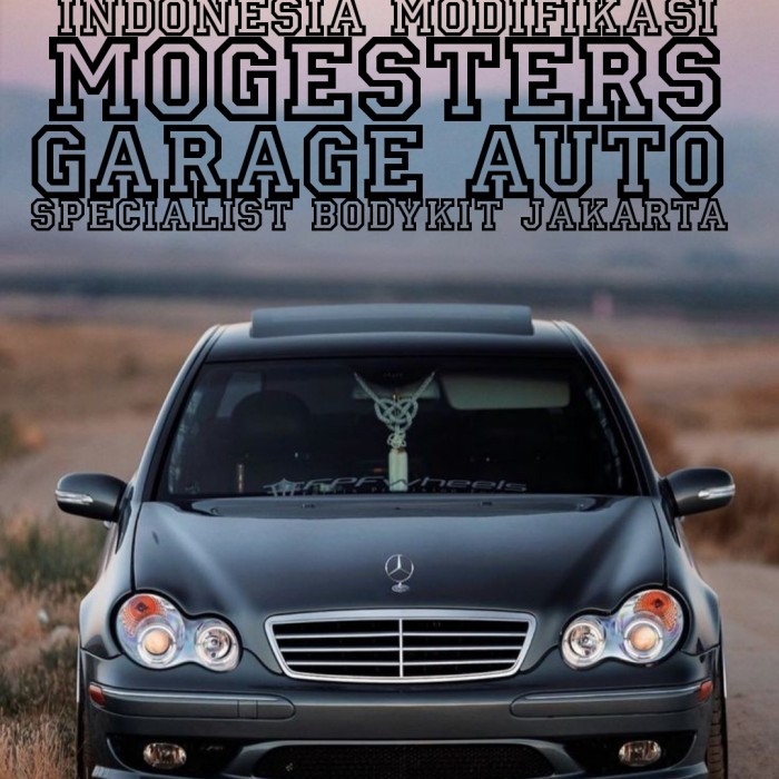Bodykit bemper bumper MercedesBenz Merci Mercy W203 AMG mata kacang - SIDEKANKIR W203 grade-a