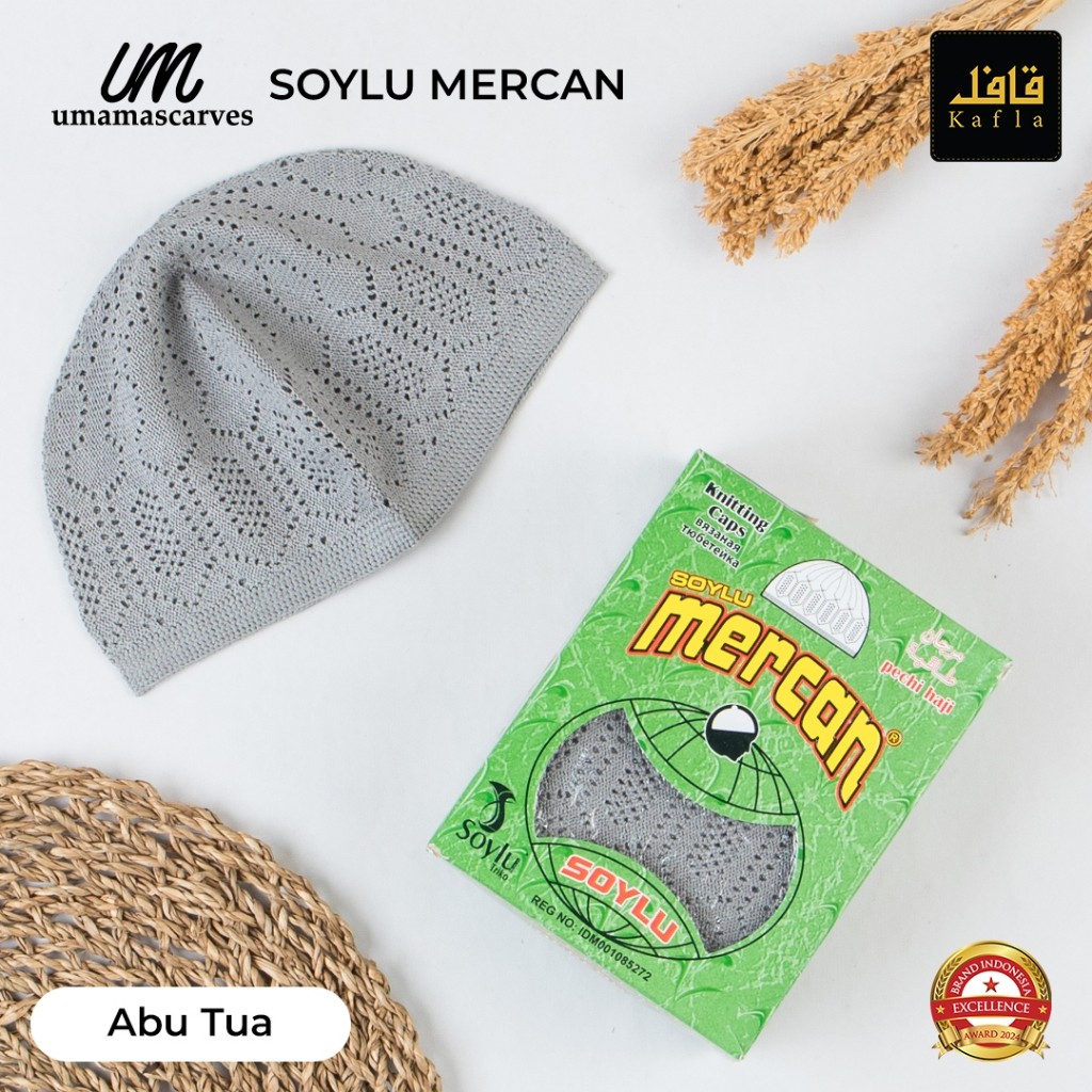 PECI MERCAN SOYLU PREMIUM ORIGINAL TURKI|SONGKOK | KOPIAH DEWASA