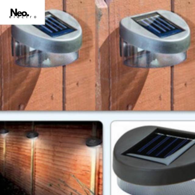 Lampu solar LED panel hiasan dinding  pagar dll