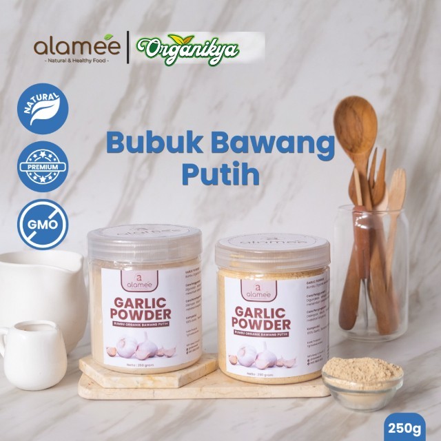

Bawang Putih Bubuk Garlic Powder Bumbu Dapur Organik Rempah Rimpang Murni Asli Tanpa Campuran organikya