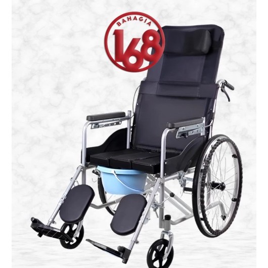 Kursi Roda 24 Inch Full Baring 3in1 Biasa