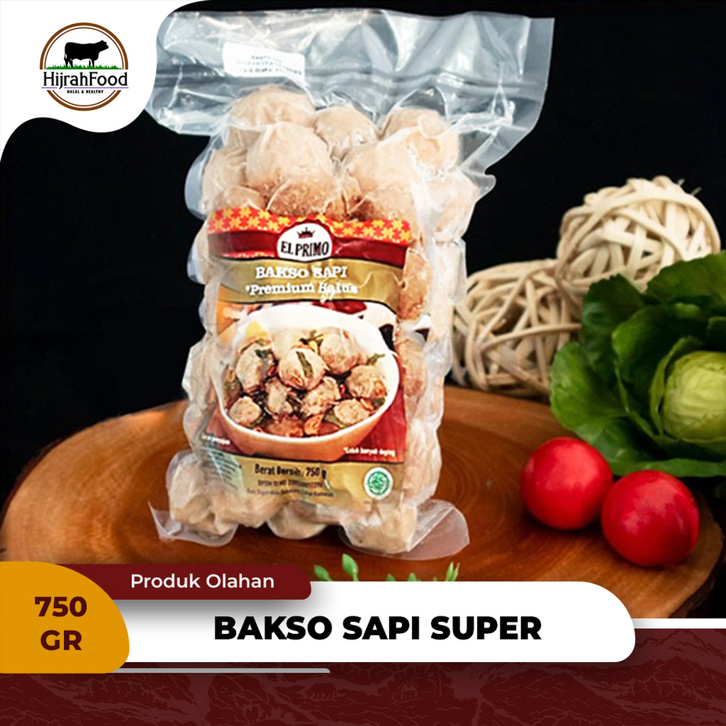 

El Primo Bakso Sapi Super / Beef Meatballs Premium 750 gram