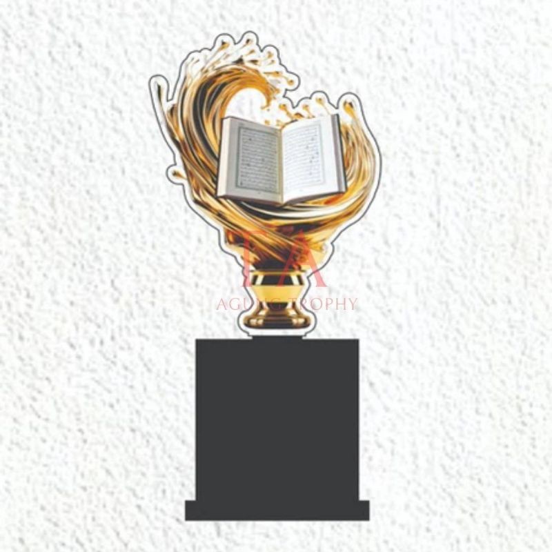 Piala Kitab Piala Al Quran Piala Mengaji Piala MTQ Piala Anak Islami Akrilik