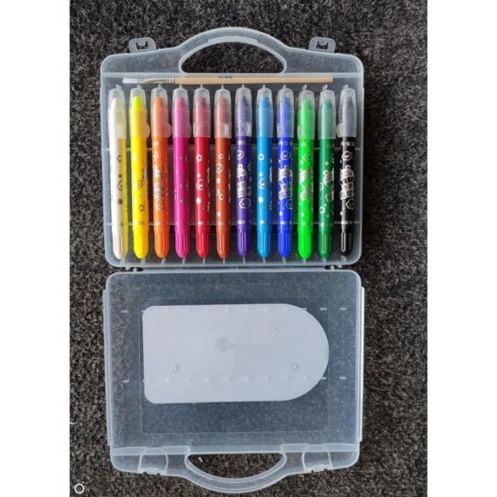 

[NEW COLLECTION] CRAYON GRASP / SILKY CRAYON / WATER SOLUBLE CRAYON / KRAYON WARNA - ISI 12