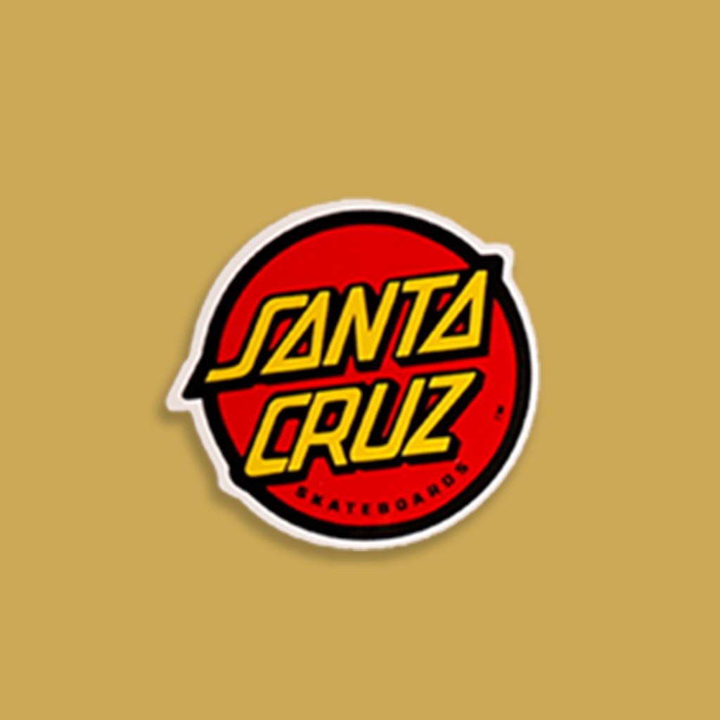 

STIKER GRAFTAC - LOGO SANTA CRUZ - STIKER AESTHETIC LAPTOP, AKSESORIS HP, ANTI AIR, MOTIF,HELM.