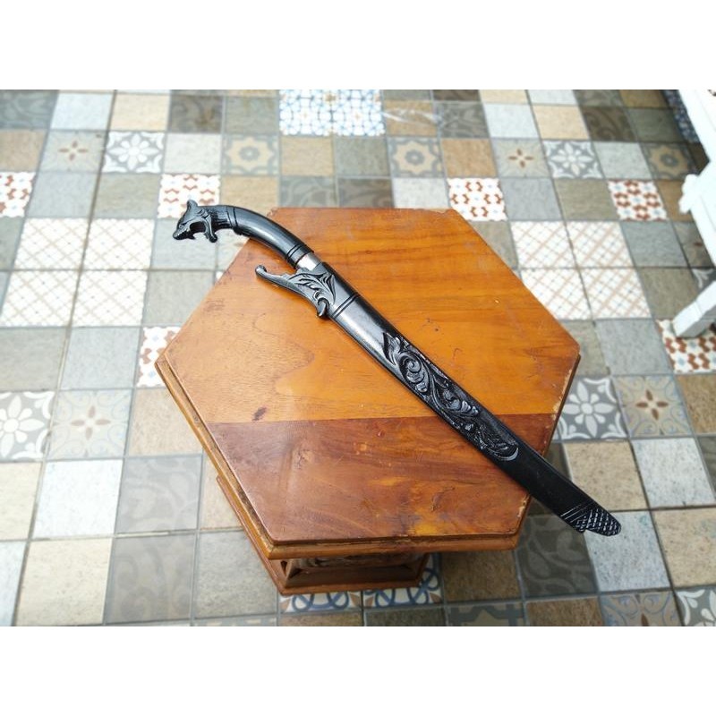 TERMURAH PISAU GOLOK PEMOTONG MACAN HITAM PANJANG