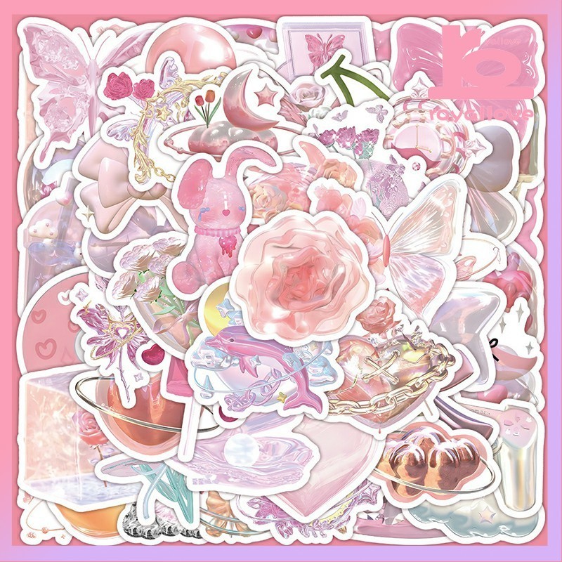 

[Readystock❤️COD]Stiker 3D Lucu Berkilau Di Dalam Notebook Kreatif Dekorasi Cangkir Air Alat Tulis Alat Tulis Buku Besar Stiker DIY