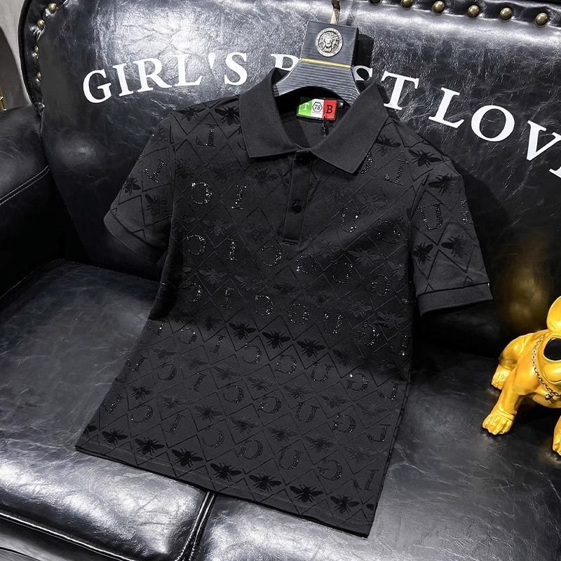 Kaos Hitam Baju Krah Pria Kaos Polos Pria Terbaru Keren