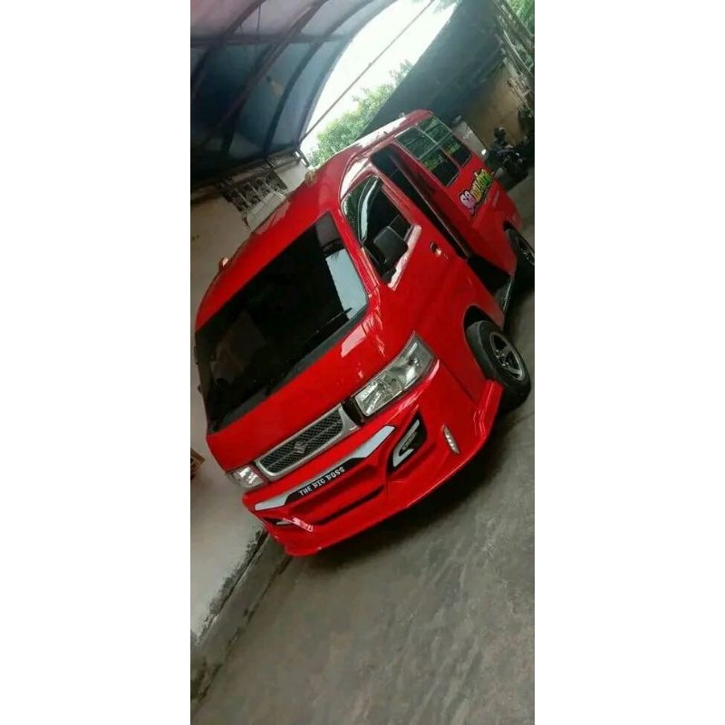 PROMO SPESIAL bemper depan carry new bahan plat besi