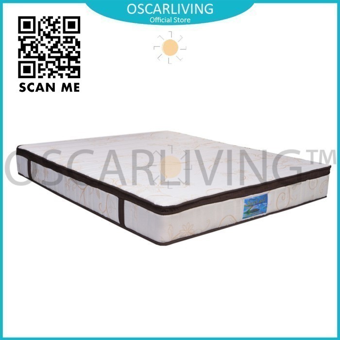 Saveland Ultra Super Rebounded Pillowtop Kasur Busa 25 Cm - White - 90 x 200