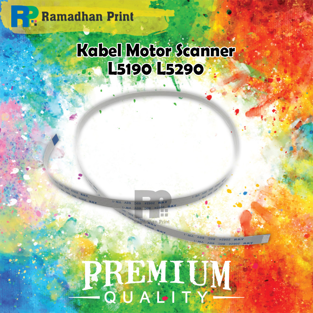 Cable Flexible Motor Scanner Printer L5290 L5190 (6 Pin), Kabel Scanner L5190 L5290