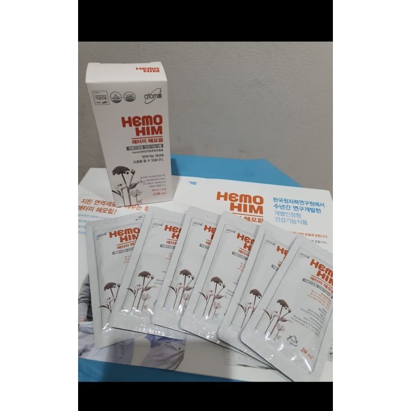 HEMOHIM HERBAL ATOMY KOREA|DIABETES TULANG DAN SENDI PASCA STROKE PEGAL IMUN TUBUH | 1 DUS DAN 4 DUS