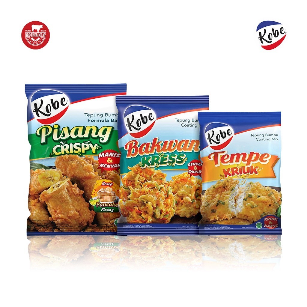 

Kobe Tepung Bumbu Adonan Crispy - BEST Fresh Food