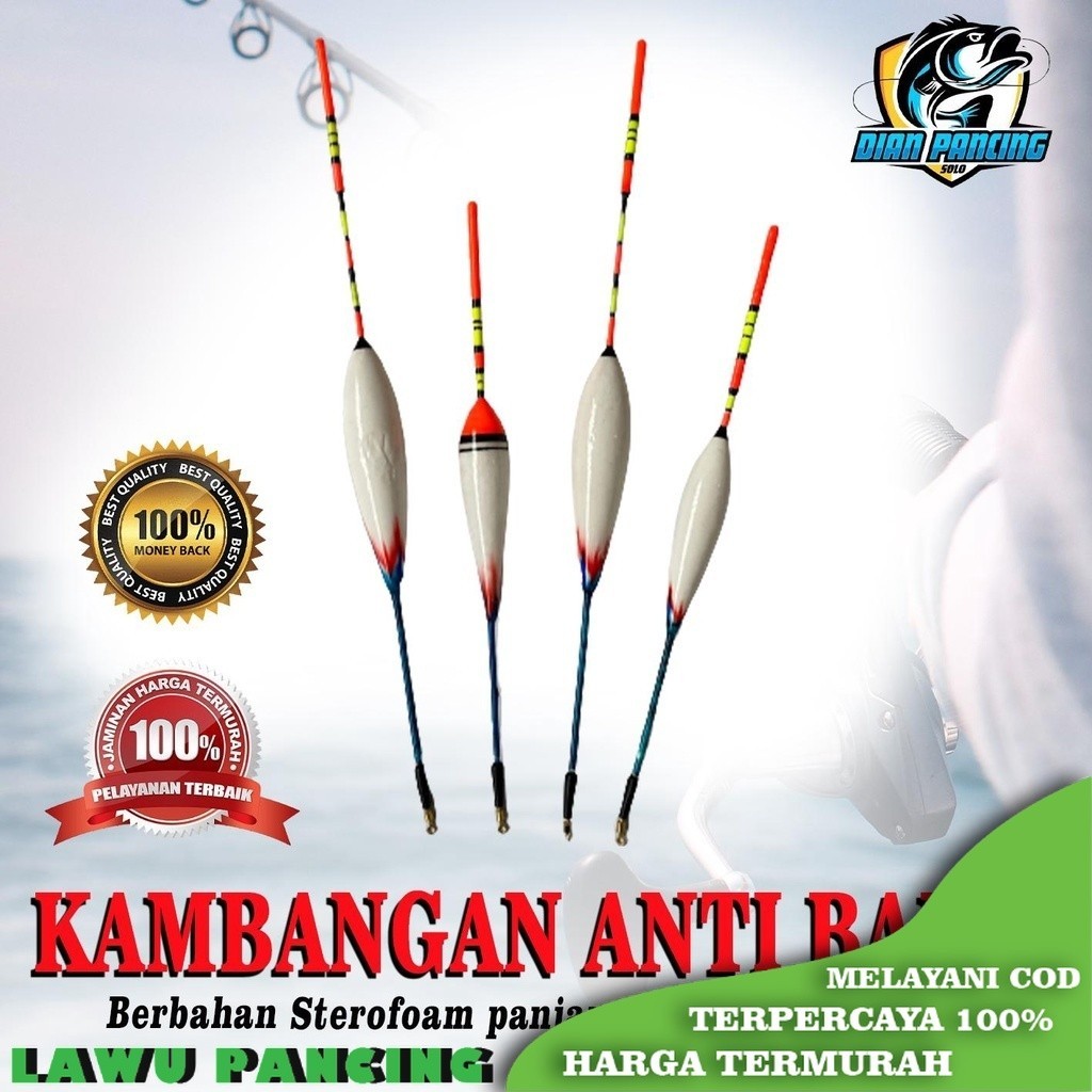 Kambangan Anti Badai Sterofoam 15cm dan 20cm