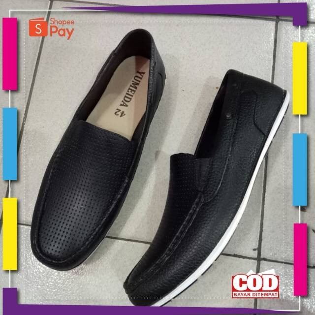 UKURAN SIZE 37 38 39 40 41 42 43 44 45 / Sepatu karet yumaida sepatu cowok kerja senyawa lentur elas