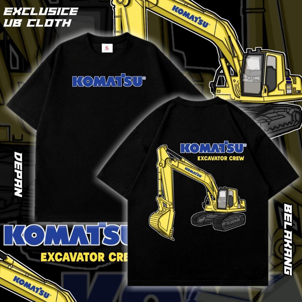 Kaos Excavator Komatsu Operator Excavator Combed 24s