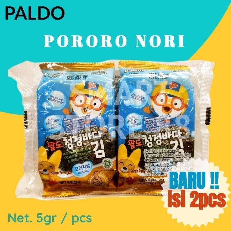 

NORI PORORO ROASTED SEAWEED PALDO ISI 2PCS