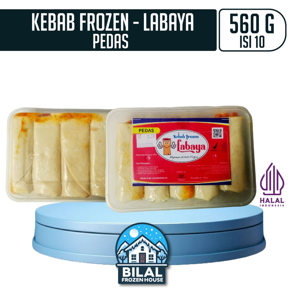 

Kebab Labaya Spicy 560gr - Kebab Labaya - Kebab Frozen
