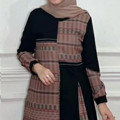 CUCI GUDANG Dress Lebaran GAMIS NEW LUSY/GAMIS PEREMPUAN/GAMIS MURAH/GAMIS DEWASA/NEW GAMIS 2022 - C