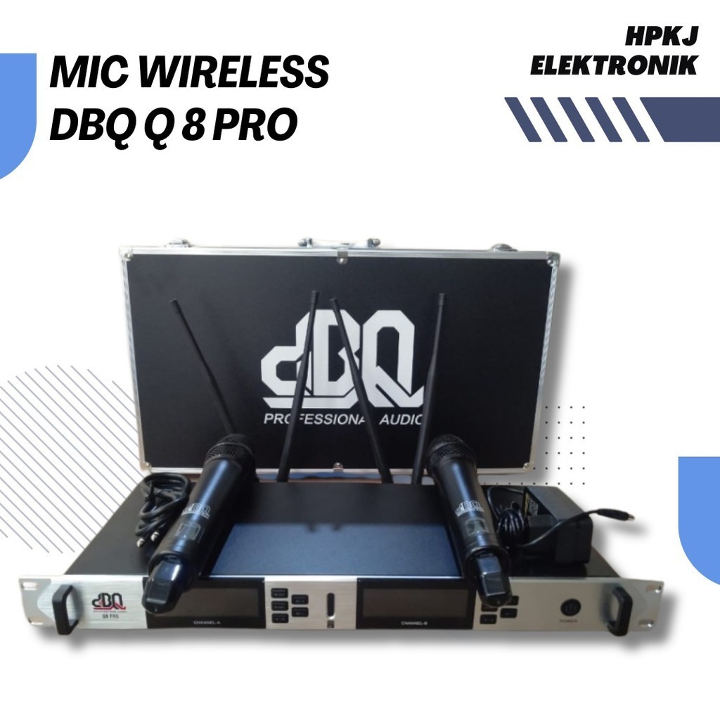 MICROPHONE WIRELESS DBQ Q8 PRO Mic wireless DBQ Q8PRO