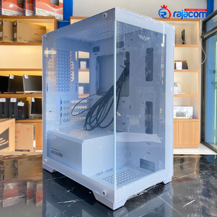 Casing PC Gaming Armageddon Aquaron M-Atx Mini ITX Micro ATX + 3 FAN
