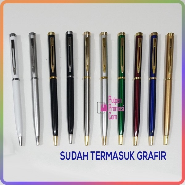 

Pulpen Metal Paku Medium + Grafir PM780 Stainless