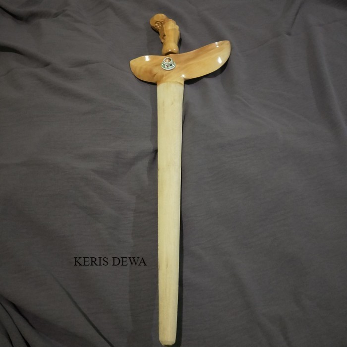 

warangka bulan sabit kayu Cendana jawa antik