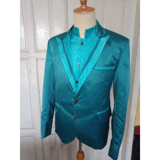 Promo JAS PENGANTIN PRIA STELAN JAS PENGANTIN PRIA  KOMBINASI JAGUAR