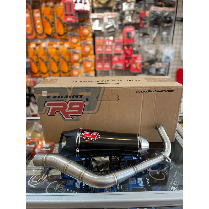 Knalpot R9 ALPHA SERIES SS