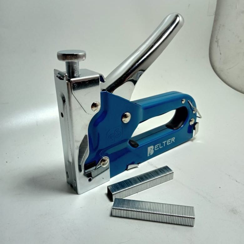 

BISA COD!! STAPLER STAPLES TEMBAK FUJIYAMA + ISI 200 PCS Tacker Stapler Kulit Jok Motor FREE isi staples