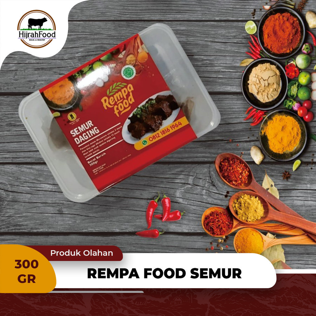 

Rempa Food Semur Daging Sapi 300 gr Siap Masak