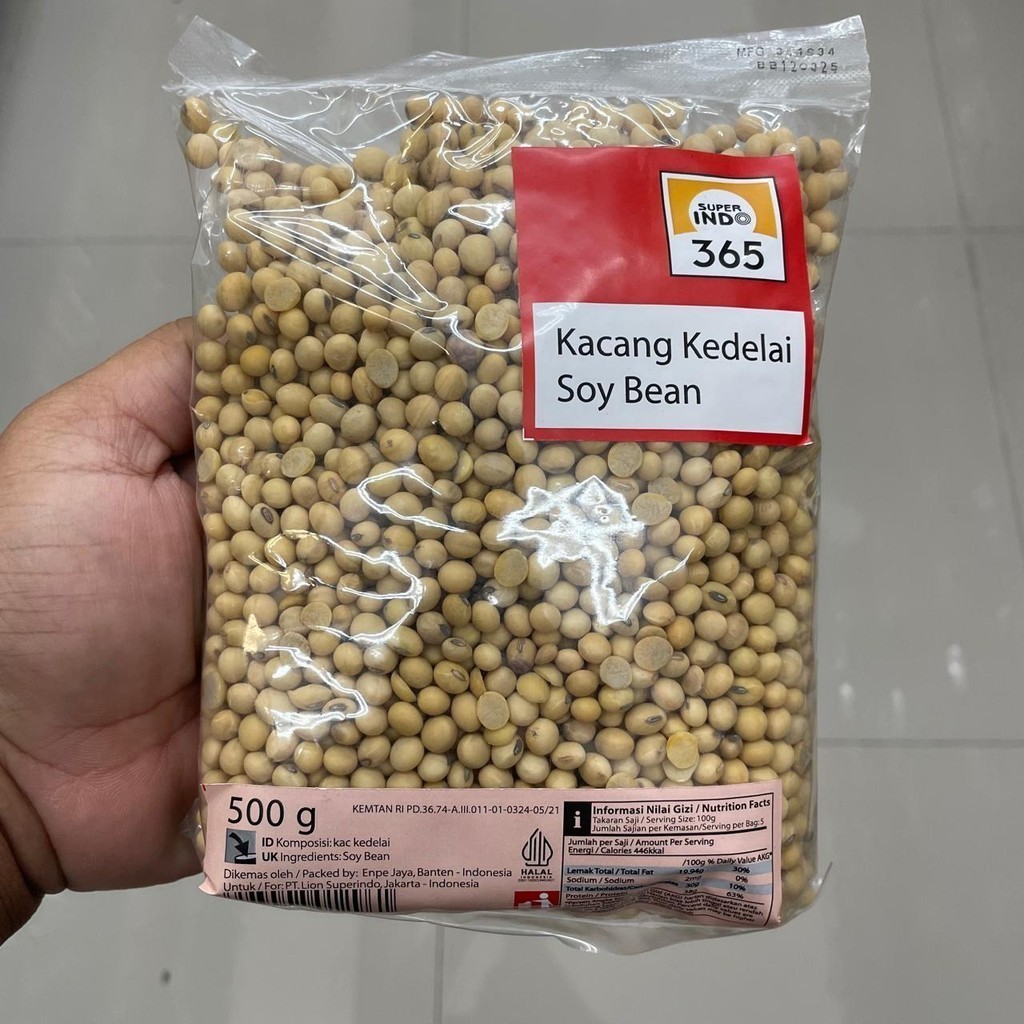 

Biji Kacang Kedelai Soy Bean Kacang Kedele Premium 500g SS