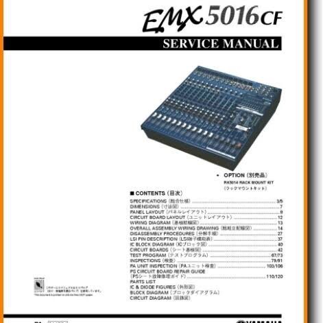PROMO HARGA TERMURAH Power Amplier Yamaha Mixer Emx 5016 CF 16 Channal 2x500Watt Original