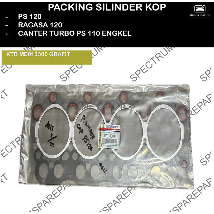 PAK SILINDER KOP PACKING SILINDER HEAD DEKSEL PS 120 - RAGASA 120 - CANTER TURBO PS 110 ENGKEL ME013