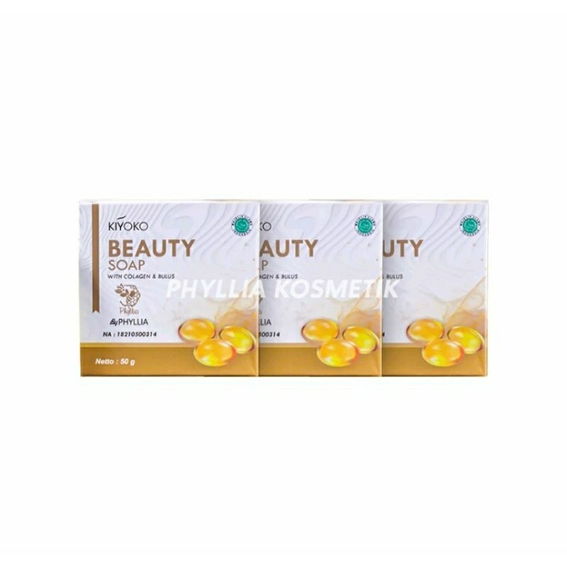 BELI2 GRATIS1 KIYOKO BEAUTY SOAP BY PHYLLIA