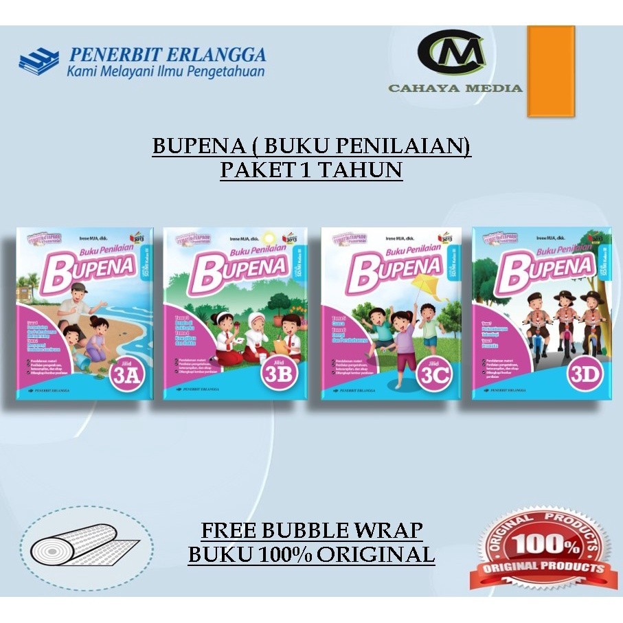 

[PROMO MURAH] BUKU BUPENA KELAS 3 PENERBIT ERLANGGA
