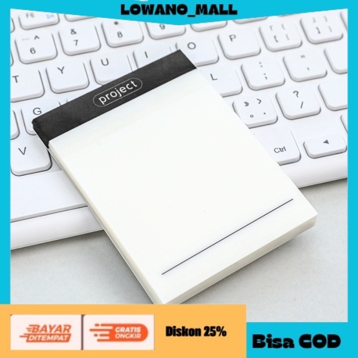 

[[BEST QUALITY]] TERLARIS Sticky Notes Transparan Memo Tempel To Do List Grid Anti Air Clear A COD