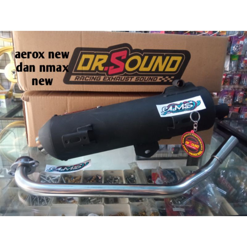 Knalpot copy copi cms nmax old nmax new aerox new by dr sound suara adem ngebas