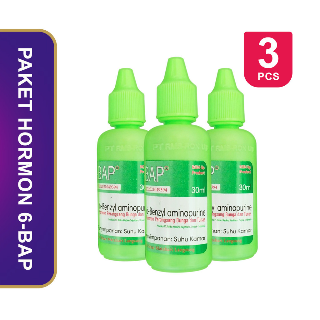 Paket Pupuk Hormon Pertumbuhan 6-BAP Original - 3pcs